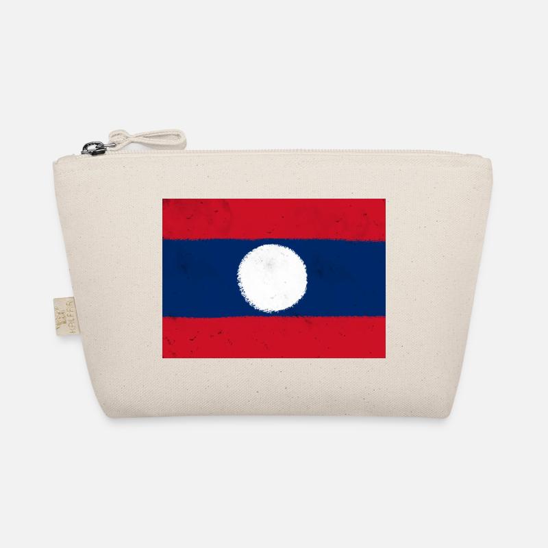 Flag of Laos Organic Pouch