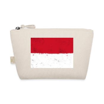 Flag of Monaco - Organic Pouch - nature - Front