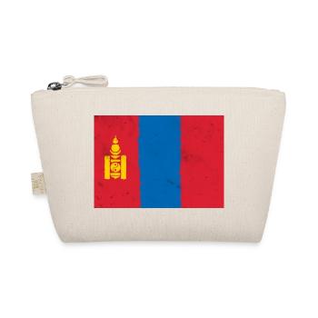 Flag of Mongolia - Organic Pouch - nature - Front