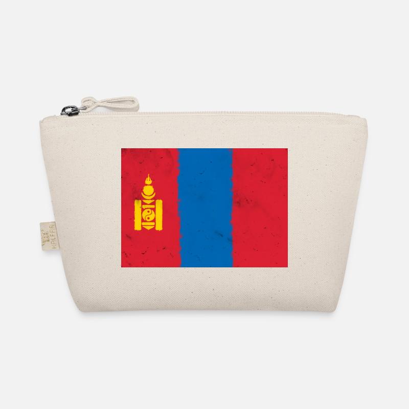 Drapeau de la Mongolie Trousse biologique