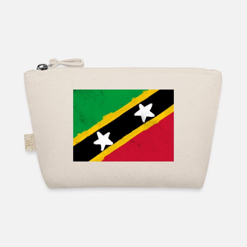 Drapeau de Saint-Kitts-et-Nevis Trousse biologique
