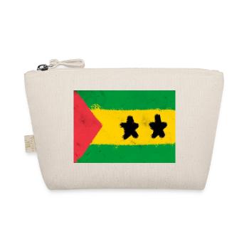 Flag of São Tomé and Príncipe - Organic Pouch - nature - Front