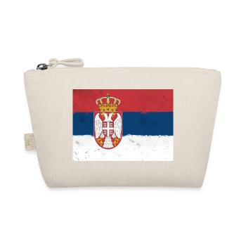 Drapeau de la Serbie - Trousse biologique - nature - Devant