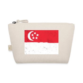 Flag of Singapore - Organic Pouch - nature - Front