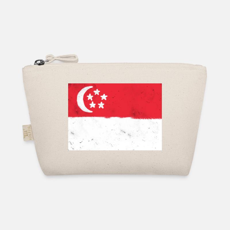 Drapeau de Singapour Trousse biologique