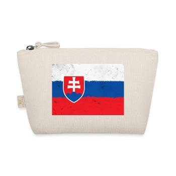 Flagge der Slowakei - Bio-Täschchen - Natur - Vorne