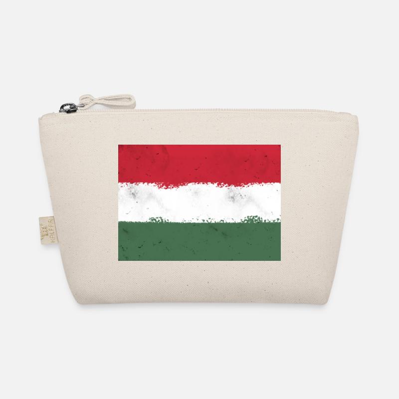 Flagge von Ungarn Bio-Täschchen