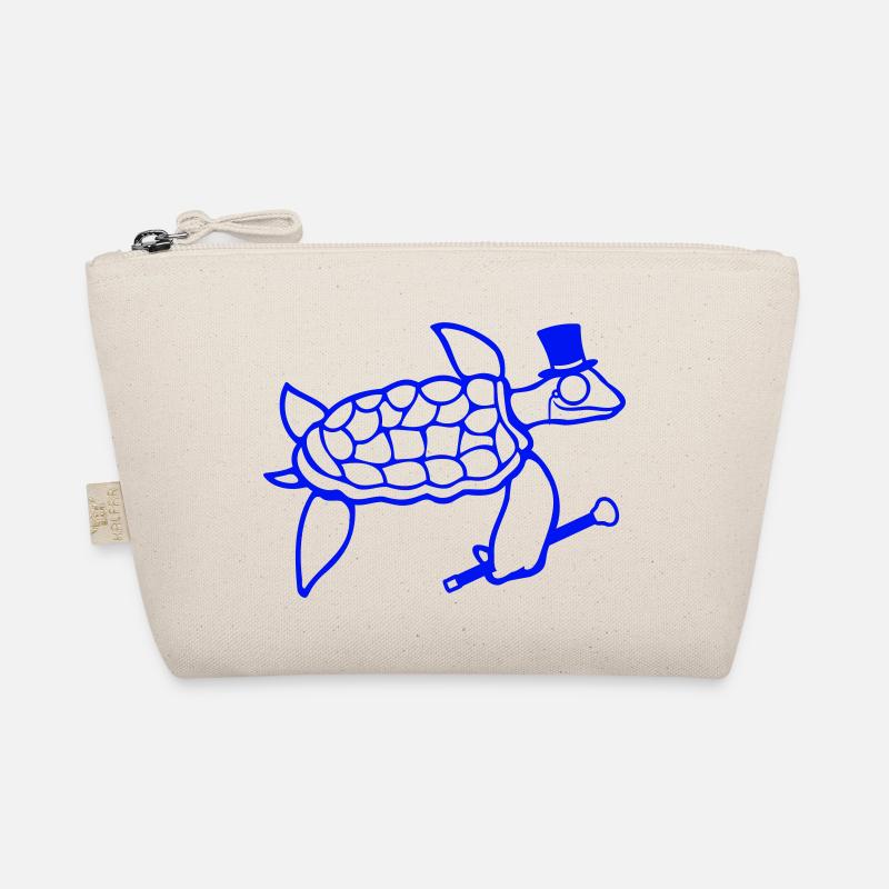 Mr. Turtle Sir Monocle Top Hat Rich Organic Pouch