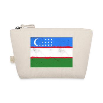Flag of Uzbekistan - Organic Pouch - nature - Front