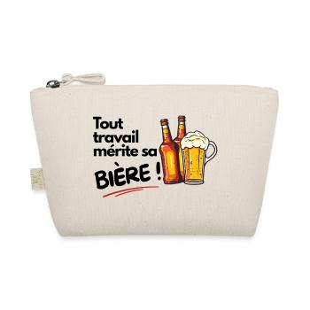 Tout travail mérite sa Bière - Trousse biologique - nature - Devant