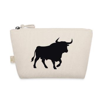 stier - Bio-Täschchen - Natur - Vorne