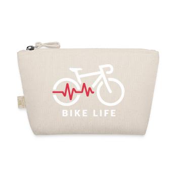 Illustration de battement de cœur de la vie à vélo - Trousse biologique - nature - Devant
