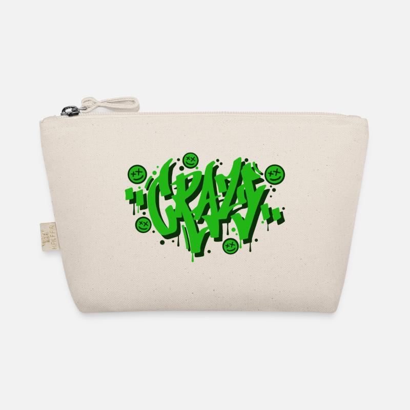 Crazy Graffiti Letters Design Organic Pouch