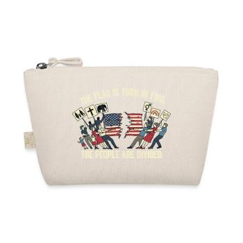 The People are Divided - Organic Pouch - nature - Front