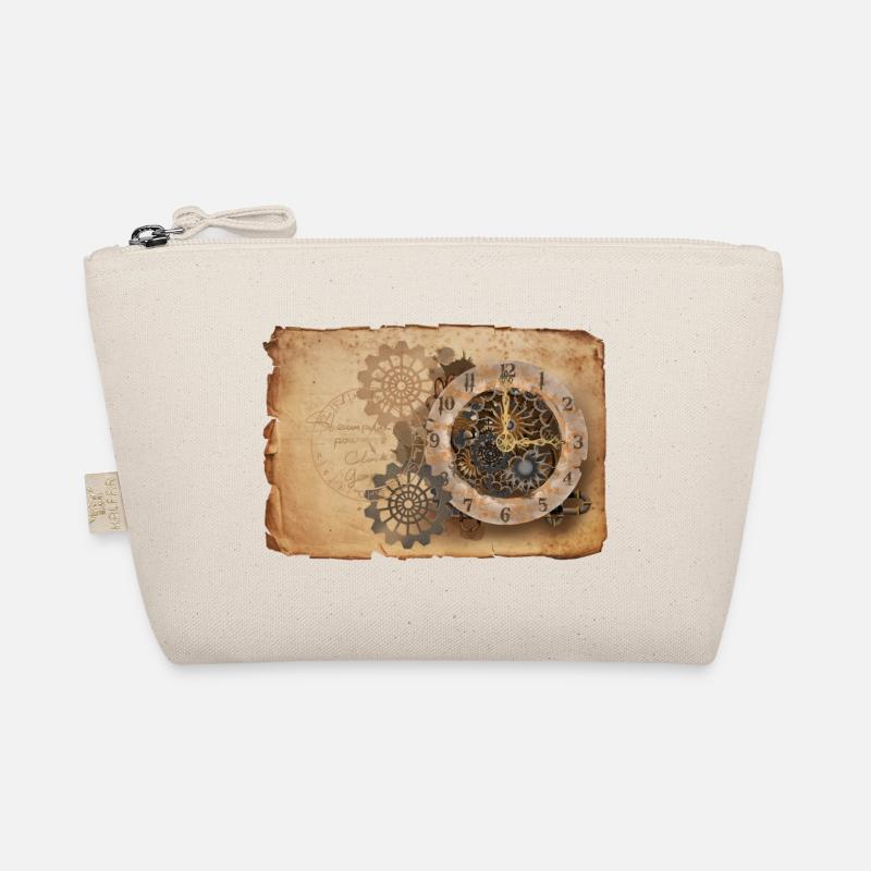 Steampunk Uhrwerk  Bio-Täschchen