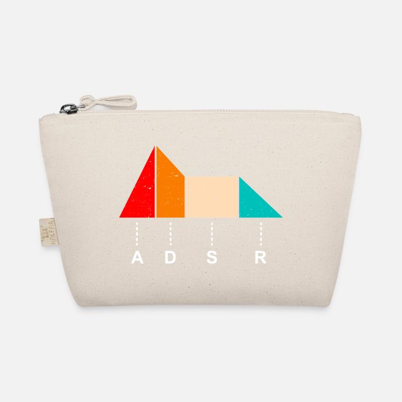 ADSR Sound Hüllkurve Synthesizer Envelope Klang - Bio-Täschchen - Natur