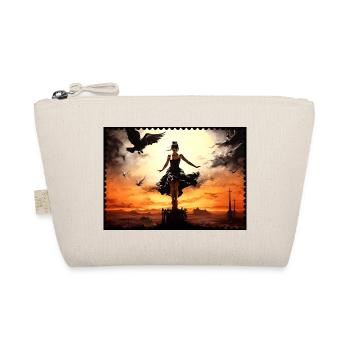 Silhouette de conte de fées surréaliste sombre Corbeau du désert - Trousse biologique - nature - Devant