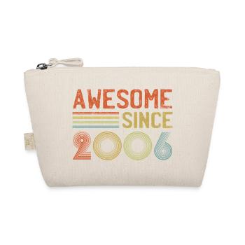 Retro-Design zur Jubiläumsfeier 2005 - Bio-Täschchen - Natur - Vorne