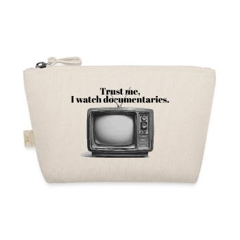 Documentaires | Drôle True Crime Retro TV Design - Trousse biologique - nature - Devant