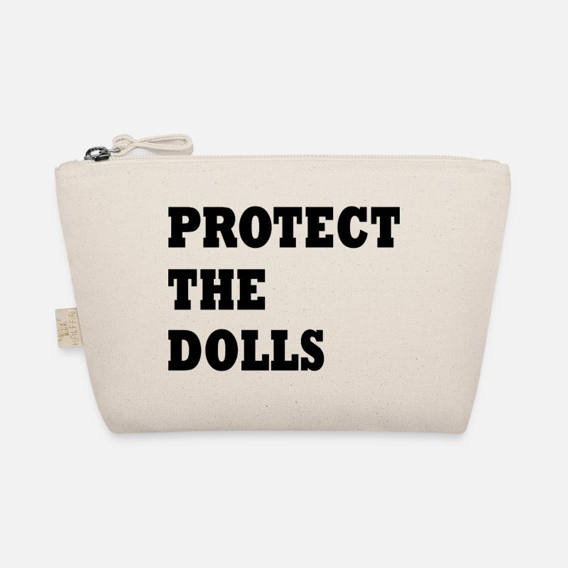 protect the dolls - Bio-Täschchen - Natur