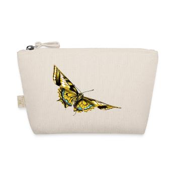 Golden Wing Butterfly - Organic Pouch - nature - Front