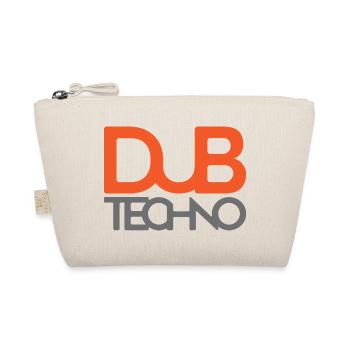 Dub Techno Logo T-Shirt - Bio-Täschchen - Natur - Vorne