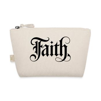 Faith - Stoic Roman Design - Organic Pouch - nature - Front