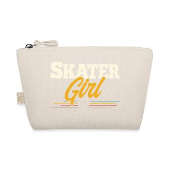 skater girl - Organic Pouch - nature - Front