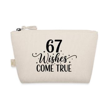 67 Wishes Come True - Organic Pouch - nature - Front