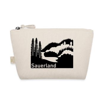 Sauerland silhouette paysage panneau routier - Trousse biologique - nature - Devant