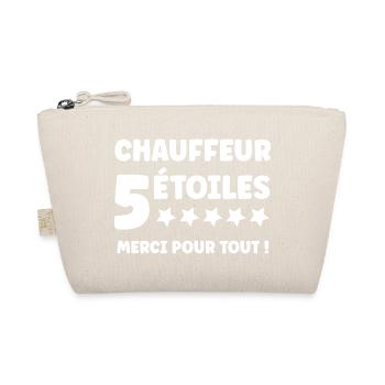 5 star driver thank you for everything - Organic Pouch - nature - Front