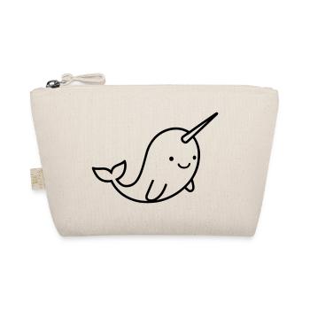 narwhal - Organic Pouch - nature - Front