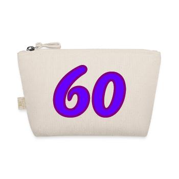 60. 60 ANS. 60e ANNIVERSAIRE. ANNIVERSAIRE 60 ANS. - Trousse biologique - nature - Devant