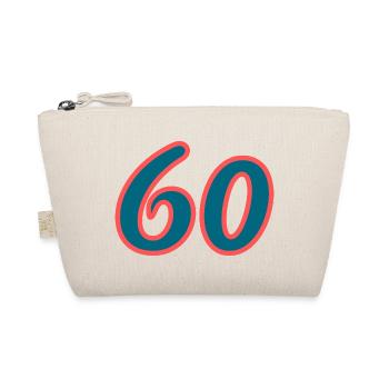 60. 60 ANS. 60e ANNIVERSAIRE. ANNIVERSAIRE 60 ANS. - Trousse biologique - nature - Devant