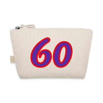60. 60 ANS. 60e ANNIVERSAIRE. ANNIVERSAIRE 60 ANS. - Trousse biologique - nature - Devant