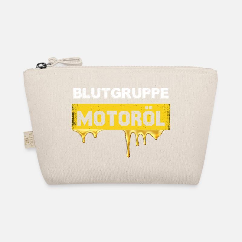 Blood Type Engine Oil Graph Organic Pouch