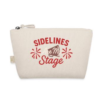 Cheer Mom Club Gift - Organic Pouch - nature - Front
