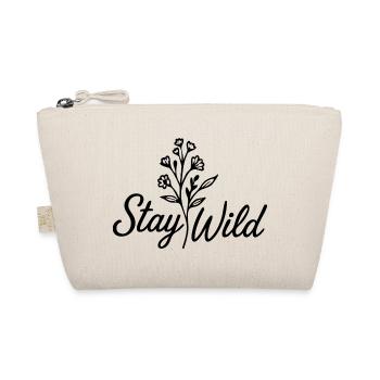 Stay Wild - Bio-Täschchen - Natur - Vorne