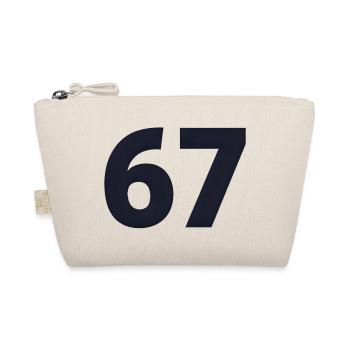 6 7 – Flemish Youth Word Design - Organic Pouch - nature - Front
