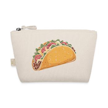 Cartoon Taco Fiesta - Bio-Täschchen - Natur - Vorne