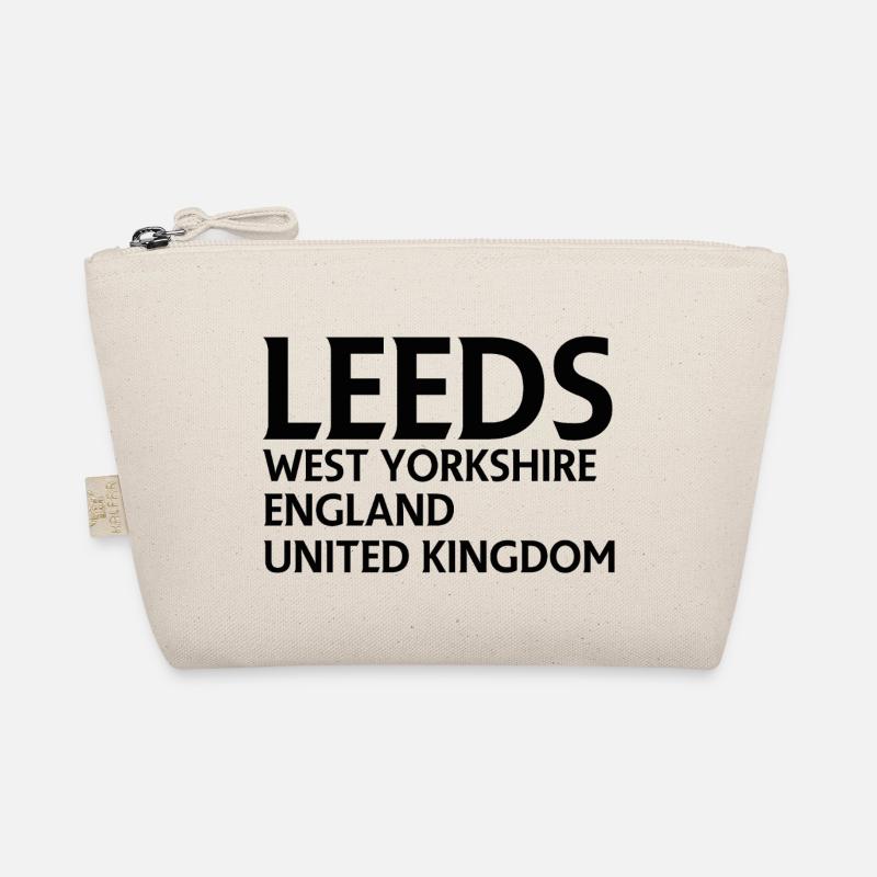 Leeds – England Liedtextdesign Bio-Täschchen