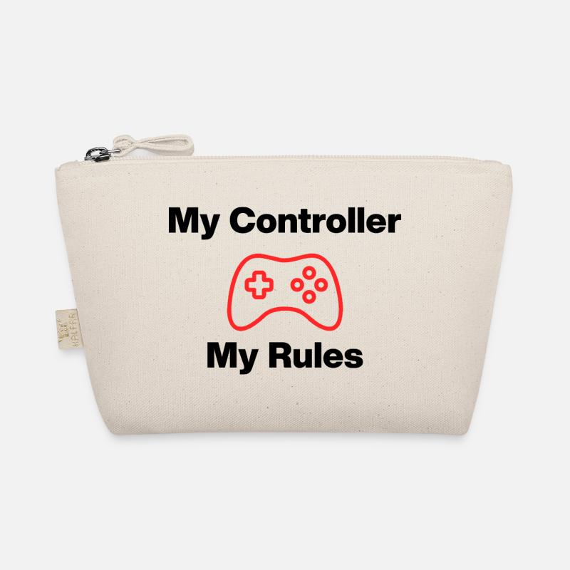 My Controller My Rules, Nerd, Zocker, Meine Regeln Bio-Täschchen