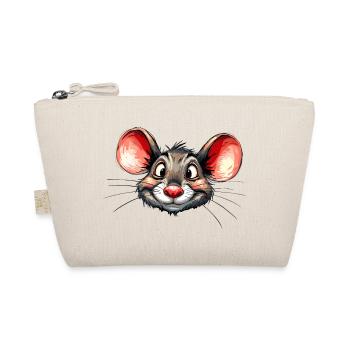 Maus - Bio-Täschchen - Natur - Vorne