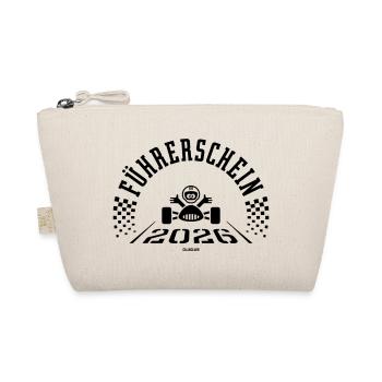 Driver's license 2026 (novice driver / Black) - Organic Pouch - nature - Front