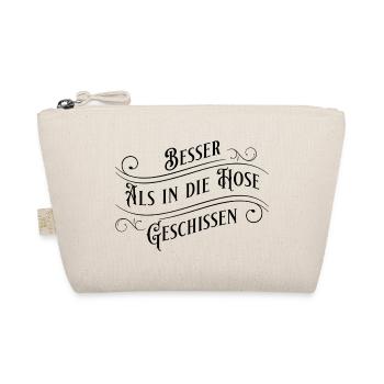 Besser als in die Hose Geschissen - Bio-Täschchen - Natur - Vorne