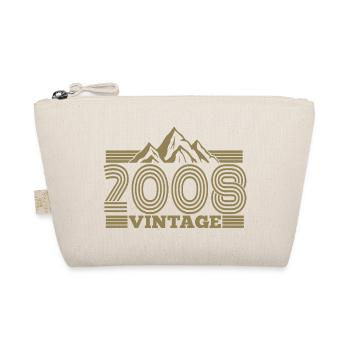 18 Geburtstag Jahrgang 2008 Vintage Berge Wandern - Bio-Täschchen - Natur - Vorne