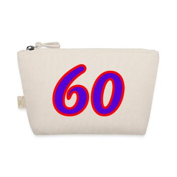 60. 60 ANS. 60e ANNIVERSAIRE. ANNIVERSAIRE 60 ANS. - Trousse biologique - nature - Devant