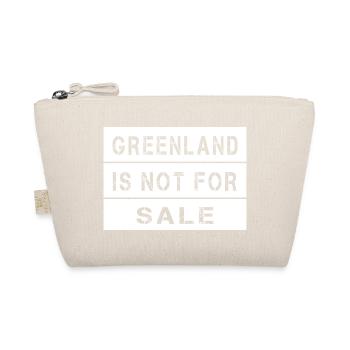 Greenland Is Not For Sale - Organic Pouch - nature - Front