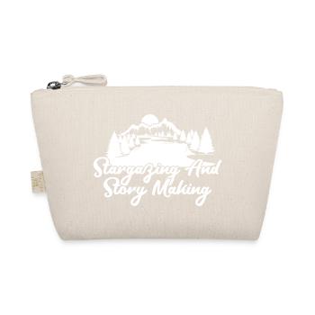 boys scout scouting stargazing & story making - Organic Pouch - nature - Front