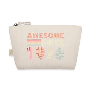 Retro 1976 Typography Design - Organic Pouch - nature - Front